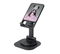 UYHhgqw Supporto universale per telefono, supporto da scrivania regolabile per iPhone, telefoni cellulari e tablet, girevole a 360°, la felicità dei panda