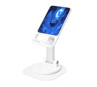 UYHhgqw Supporto universale per telefono, supporto da scrivania regolabile per iPhone, telefoni cellulari e tablet, girevole a 360°, elfi sotto il cielo notturno