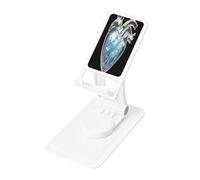 UYHhgqw Supporto universale per telefono, supporto da scrivania regolabile per iPhone, telefoni cellulari e tablet, girevole a 360° a forma di cuore