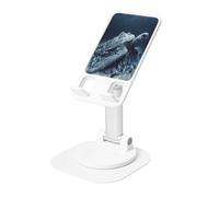 UYHhgqw Supporto universale per telefono, supporto da scrivania regolabile per iPhone, telefoni cellulari e tablet, girevole a 360°, l'impotenza delle tartarughe