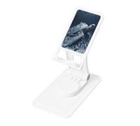 UYHhgqw Supporto universale per telefono, supporto da scrivania regolabile per iPhone, telefoni cellulari e tablet, girevole a 360° L'impotenza delle tartarughe