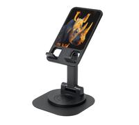 UYHhgqw Supporto universale per telefono, supporto da scrivania regolabile per iPhone, telefoni cellulari e tablet, girevole a 360°, rinoceronte sotto il tramonto