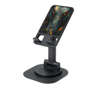 UYHhgqw Supporto universale per telefono, supporto da scrivania regolabile per iPhone, telefoni cellulari e tablet, girevole a 360°, crepa di oggetti giganti