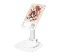 UYHhgqw Supporto universale per telefono, supporto da scrivania regolabile per iPhone, telefoni cellulari e tablet, girevole a 360°, rabbia del drago