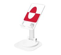 UYHhgqw Supporto universale per telefono, supporto da scrivania regolabile per iPhone, telefoni cellulari e tablet, girevole a 360°, bandiera della Groenlandia