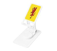 UYHhgqw Supporto universale per telefono, supporto da scrivania regolabile per iPhone, telefoni cellulari e tablet, girevole a 360°, bandiera della contea di Somerset