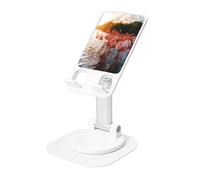 UYHhgqw Supporto universale per telefono, supporto da scrivania regolabile per iPhone, telefoni cellulari e tablet, girevole a 360°, fenicottero tropicale paradiso