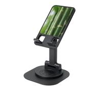 UYHhgqw Supporto universale per telefono, supporto da scrivania regolabile per iPhone, telefoni cellulari e tablet, girevole a 360°, bambù dopo la pioggia