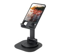 UYHhgqw Supporto universale per telefono, supporto da scrivania regolabile per iPhone, telefoni cellulari e tablet, girevole a 360°, fenicottero tropicale paradiso