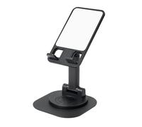 UYHhgqw Supporto universale per telefono, supporto da scrivania regolabile per iPhone, telefoni cellulari e tablet, girevole a 360°, bianco puro