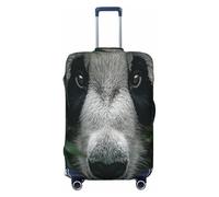 UYHhgqw The Confusion of Giant Pandas - Copertura protettiva per valigia, antigraffio, adatta per bagagli da 45,7 a 81,3 cm, Nero , L