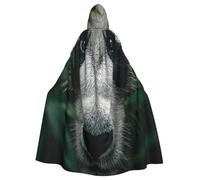 UYHhgqw The Confusion of Giant Pandas - Costume da strega di Halloween, mantello con cappuccio da uomo e donna, costume horror horror per Halloween, costume cosplay