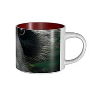 UYHhgqw The Confusion of Giant Pandas tazza in ceramica per donne, tazze da caffè, grande capacità e manico, per ufficio e casa