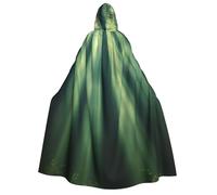 UYHhgqw The Forest In The Morning Halloween Witch Costume - Mantello con cappuccio da uomo e donna - Costume horror horror per Halloween - Costume cosplay