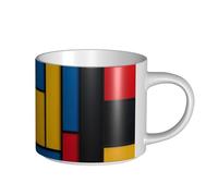 UYHhgqw The Temptation of Color, tazza in ceramica per donne, tazza da caffè, grande capacità e manico, per ufficio, casa