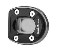 UYJHFPLND Piastra Estensione Cavalletto Moto per Vespa GTS GTV 300 HPE 2019-2022 Moto Cavalletto Piede Cavalletto Laterale Ingrandisci Piastra di Supporto del Pad di Estensione