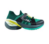 UYN 6Sense Green - Scarpe da Corsa Montagna con Stabilità Ottimale e Suola Hexagonal Dots