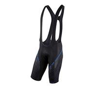 UYN Alpha Salopette da Ciclismo Uomo Pantalone, Uomo, Blackboard/Blue, M