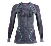 Uyn Ambityon Melange - maglietta tecnica a maniche lunghe - donna XS Grey/Light Blue/Pink woman Natex