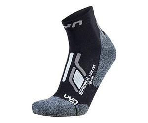 Uyn Approach Calze Corte Da Trekking Uomo Calze, Uomo, Black/Grey, 35/38