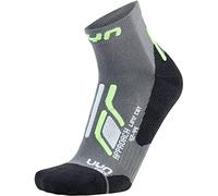 UYN Approach Calze Corte da Trekking Uomo, Grey/Green, 39/41