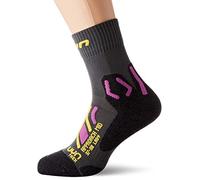 UYN Approach Calze Da Trekking Donna Media Lunghezza Calze, Donna, Grey/Yellow, 39/40