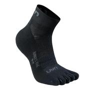 UYN Calze basse da corsa Runner's Five - Comfort, supporto e ventilazione High-12 - Nero 45-47