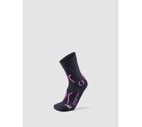 UYN S100055 TREKKING EXPLORER LIGHT Calze Donna Carbone/Viola 42