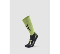UYN Calzini S100070 RUN COMPRESSION FLY Uomo Verde Acido/Nero 38