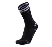 UYN Calze Unisex - Calze Crew Quotidiane, Logo, Monocromatico