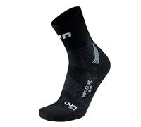 UYN Calzini da uomo Run Winter One, nero/bianco, EU 42-44