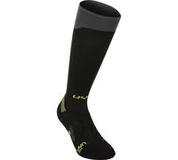 UYN Compression One Calze Da Corsa Uomini-Nero,Grigio
