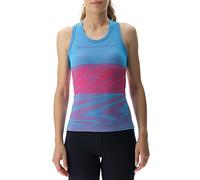 UYN Crossover Maglietta, Danube Blue/Rosa, L Donna
