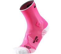 UYN Donna Runner's One Short Calzini, pink fluo-white, 37|38