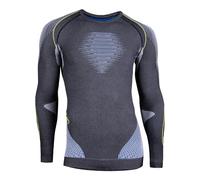 UYN Man Evolutyon Uw Shirt Lg Sl - Uomo - Grigio / Blu - Taglia L/XL- modello 2024