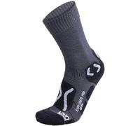 UYN Explorer Calza Outdoor Uomo Media Lunghezza Calze, Uomo, Anthracite/Pearl Grey, 42/44
