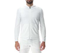 UYN Felpa Full Zip con Cappuccio Run Fit in NATEX, Traspirante e Slim Fit, Leggera ed Elastico per Sport e Tempo Libero