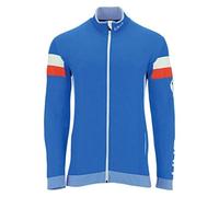 UYN Felpa Full Zip Natyon Francia, Secondo Strato Tecnico da Sci con Logo e Stemmi della Nazione