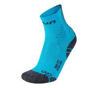 UYN Fit Calza Da Running Donna Calze, Donna, Blue Atoll/Pearl Grey, 37/38