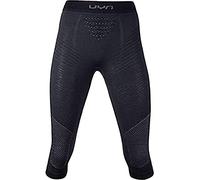 UYN Fusyon Underwear Pantalone Intimo Termico Lana Merino, Donna, Black/Anthracite/Anthracite, XS