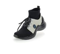 UYN Himalaya 6000 Mid Black Sole, Trekking Donna, Nero/Grigio Perla, 41 EU
