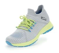 UYN Indoor Training, Sneaker Donna, Grey Yellow, 42 EU