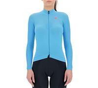 Uyn Biking Airwing Winter Long Sleeve Jersey Blu XL Donna Turquoise / Black