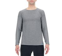 UYN Maglia a Maniche Lunghe Natural Training - Confortevole, Traspirante, in Fibra NATEX e Cotone Biologico per Attività Sportive