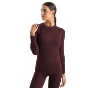 UYN Maglia intima da donna Fusyon Biotech Merino rosso scuro | XS