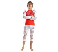 UYN Maglia intima da uomo Natyon 3.0 a collo alto rosso | XS