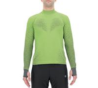 UYN Maglia Running Exceleration - Maniche Lunghe con Interno in Pile, Girocollo, FLEXY RIBS e Tecnologia TERRY AIRCELL
