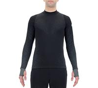 UYN Maglia Running Exceleration - Maniche Lunghe con Interno in Pile, Girocollo, FLEXY RIBS e Tecnologia TERRY AIRCELL