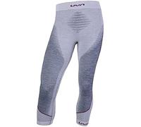 UYN Man Ambityon UW Pants Medium Melange Ambityon Calzamaglia Lunghezza Media da Uomo Melange, Uomo, White Melange/Avio/Bordeaux, S/M