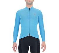 UYN Maglia da Ciclismo Airwing a Maniche Lunghe - Tecnologia Haloflex, Hypermotion, Aerodinamica e Isolamento Termico per Uscite Invernali